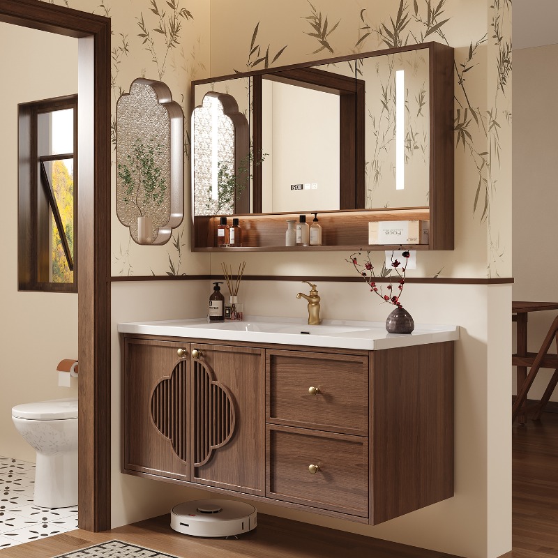 Home Bathroom Vanity Combo - Armario moderno de lujo, cajones de