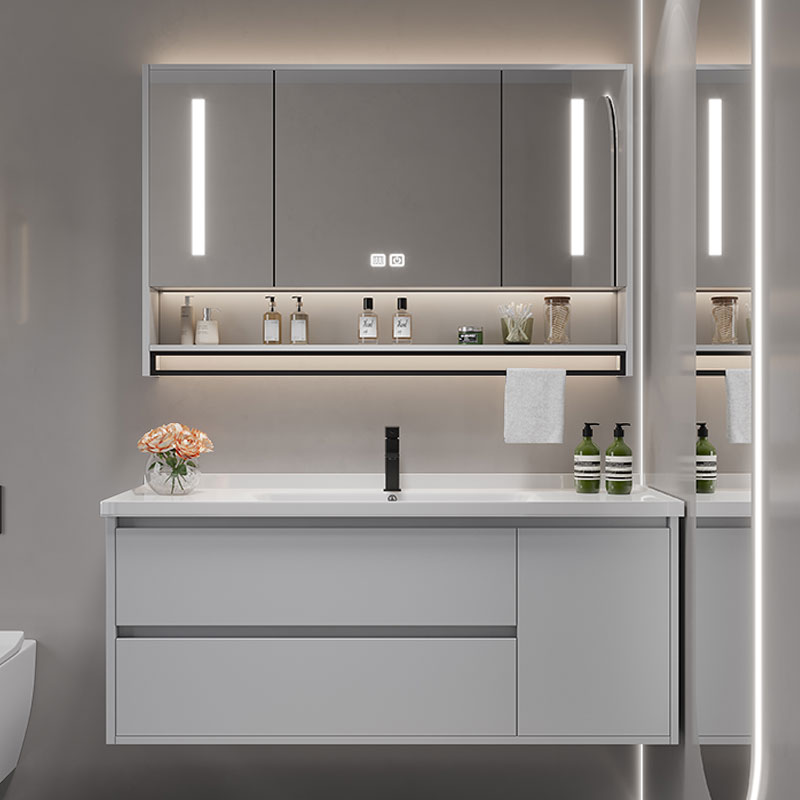 Tocador de baño con partición  - Home Bathroom Vanity Combo reseña y precio