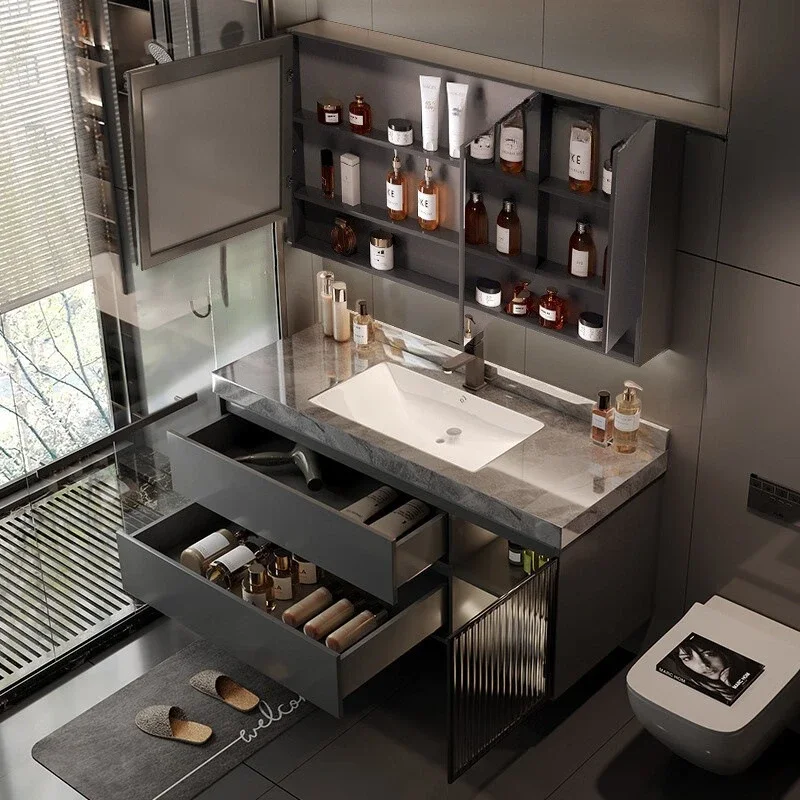 Mueble de baño de lujo con lav - Home Bathroom Vanity Combo reseña y precio