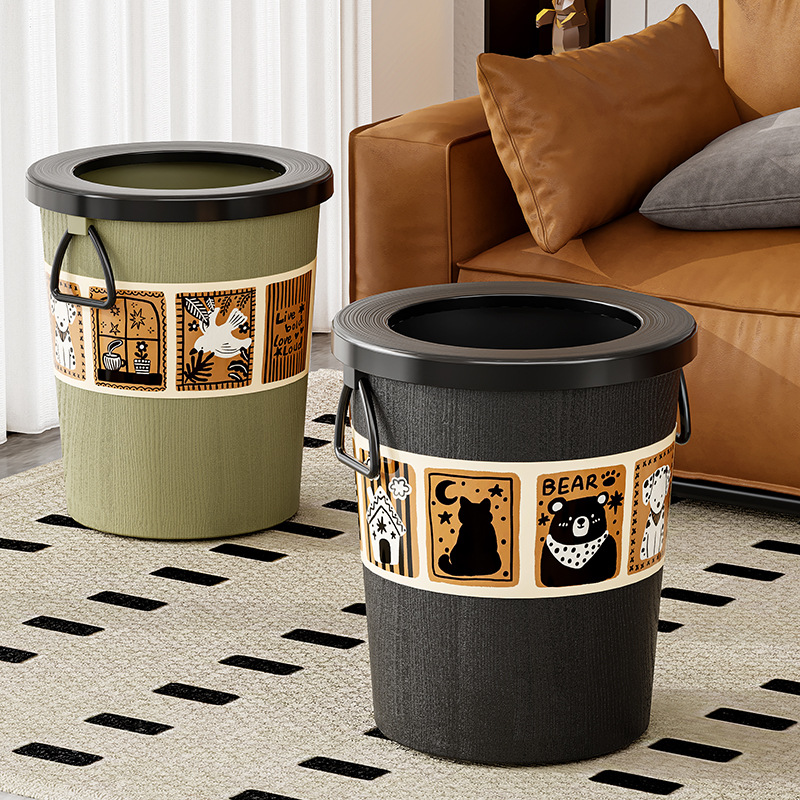 Cubo de basura grande de estil - Home Essentials Bathroom Storage reseña y precio