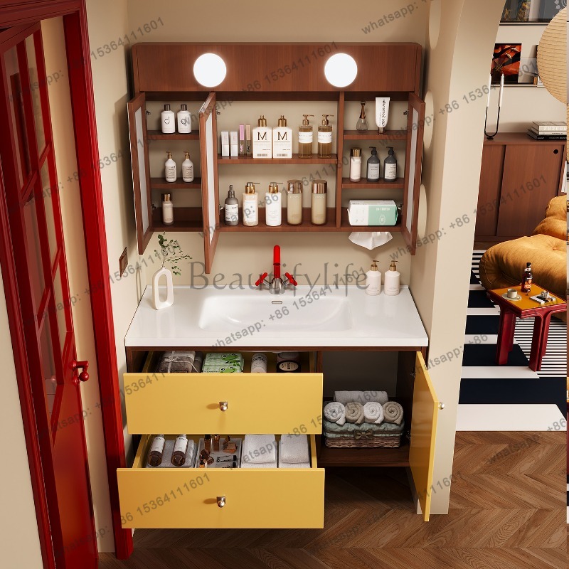 LJY Mueble de Baño con Fregade - Home Bathroom Vanity Combo reseña y precio