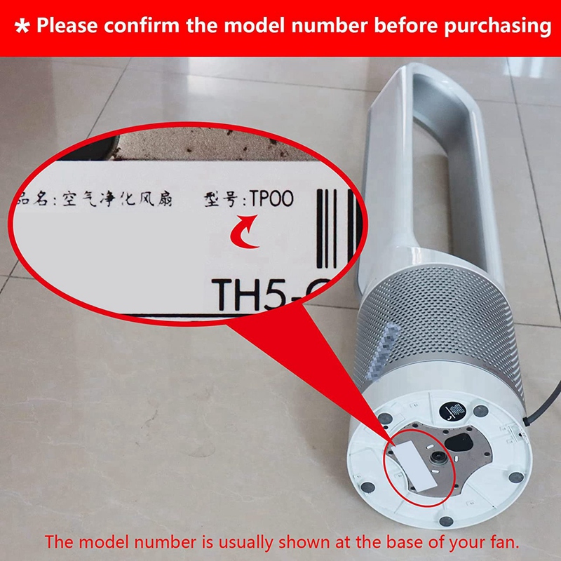 A60P 20X Control remoto de rep - Dyson Fan Am07 reseña y precio
