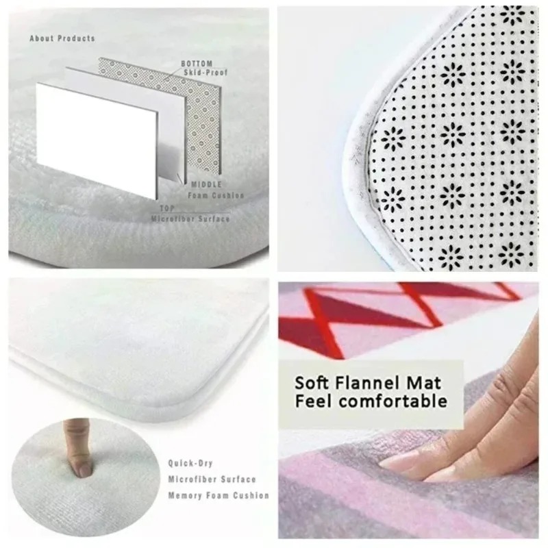 Alfombra Redonda y Tapetes con - Home Bathroom Trends reseña y precio