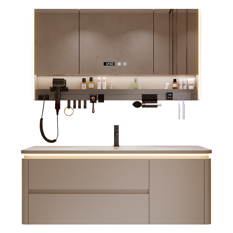 Gabinetes de baño simples y mo - Home Bathroom Vanity Combo reseña y precio