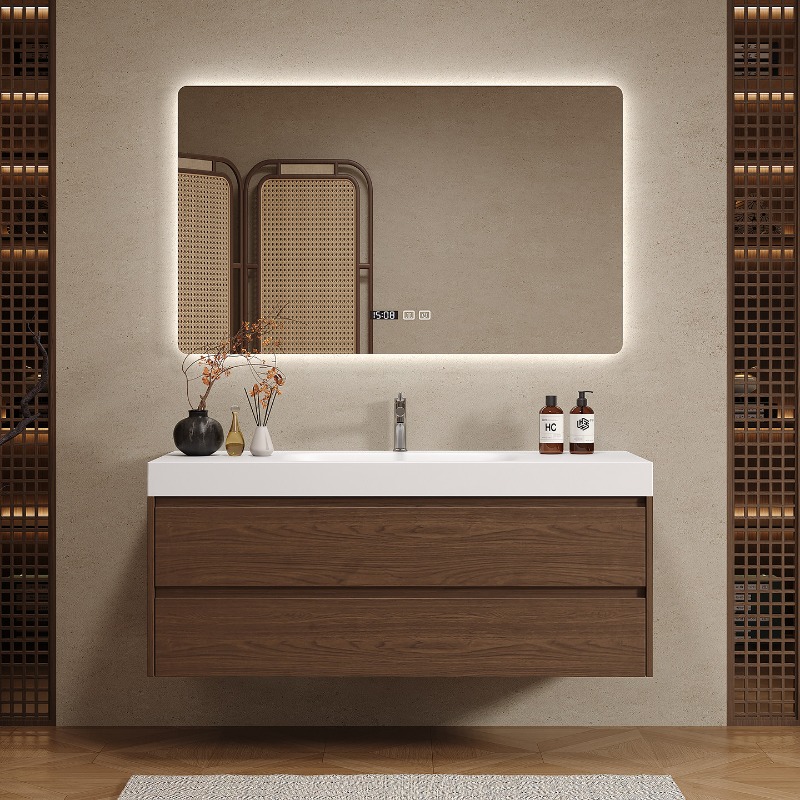 Armario de Baño con Divisiones - Home Bathroom Vanity Combo reseña y precio