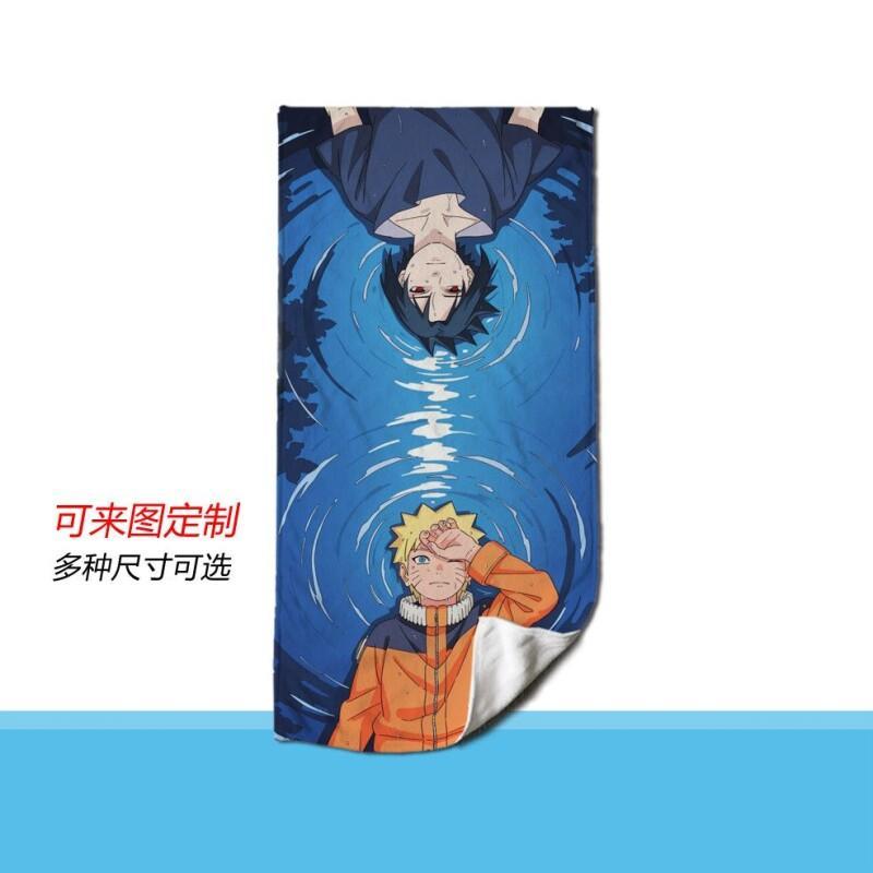 Toalla de microfibra de Naruto - Home Bathroom Trends reseña y precio