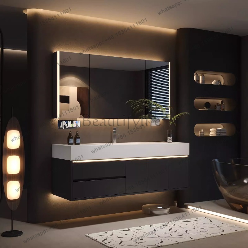 Armario de Lujo YJ con Cajones - Home Bathroom Vanity Combo reseña y precio