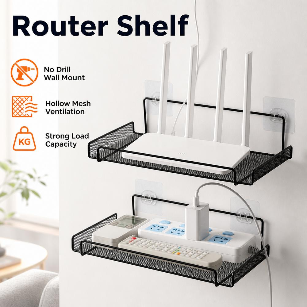 Estante de Pared de Acero Inox - Home Bathroom Organizer reseña y precio