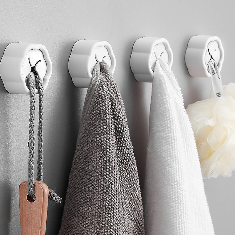 6 Ganchos Adhesivos para Toall - Home Bathroom Organizer reseña y precio