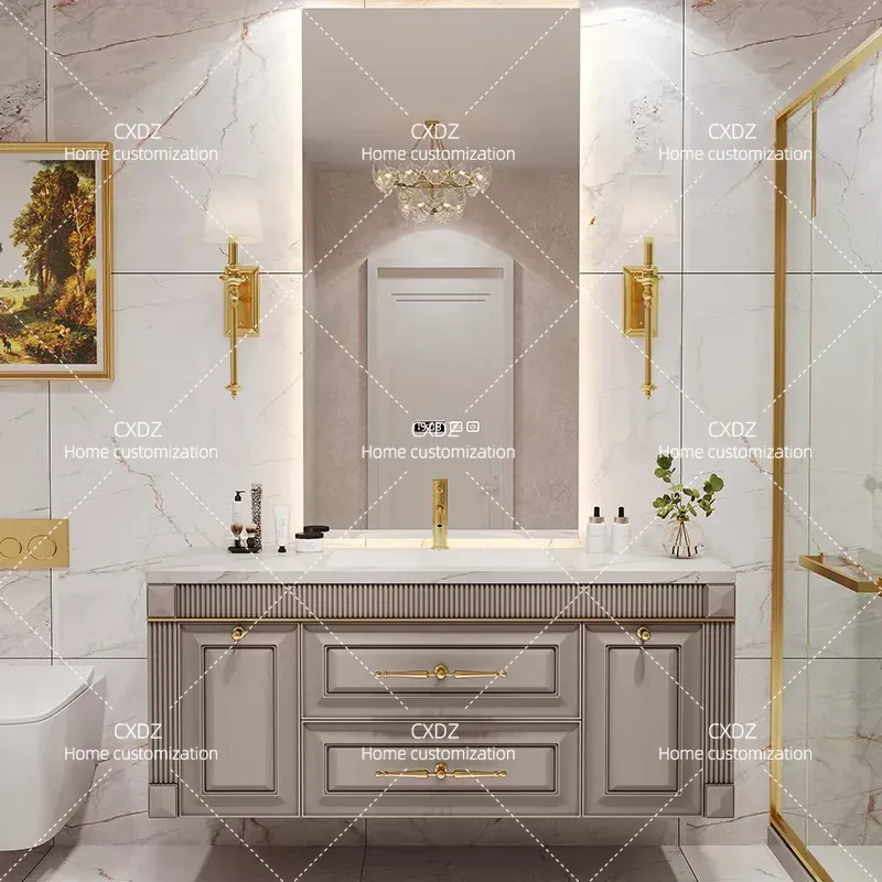 Mueble de Baño con Lavabo Inte - Home Bathroom Vanity Combo reseña y precio